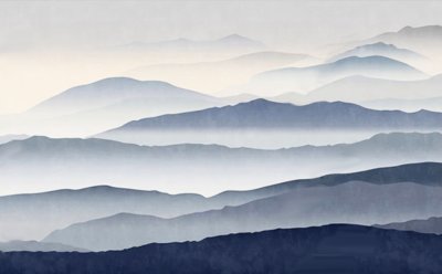 фотообои Заоблачные горы