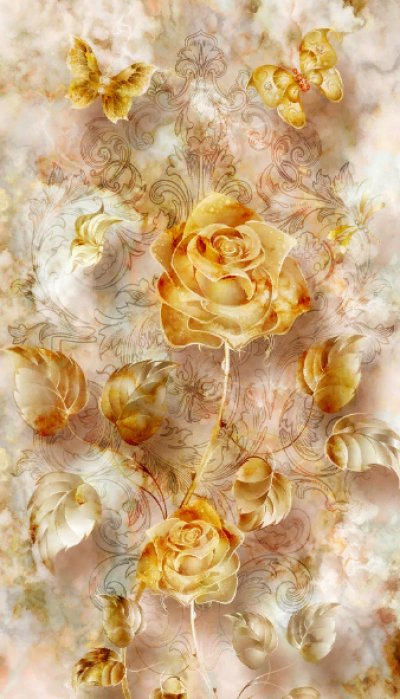 фотообои Янтарная роза
