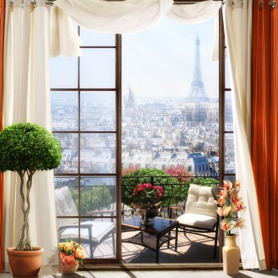 фотообои Парижский балкон