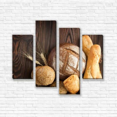 модульные картины Хлеб